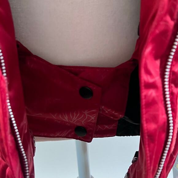 Boulder Gear Onyx Jacket Red Waterproof Hooded Outerwear Size M NEW - Picture 5 of 10